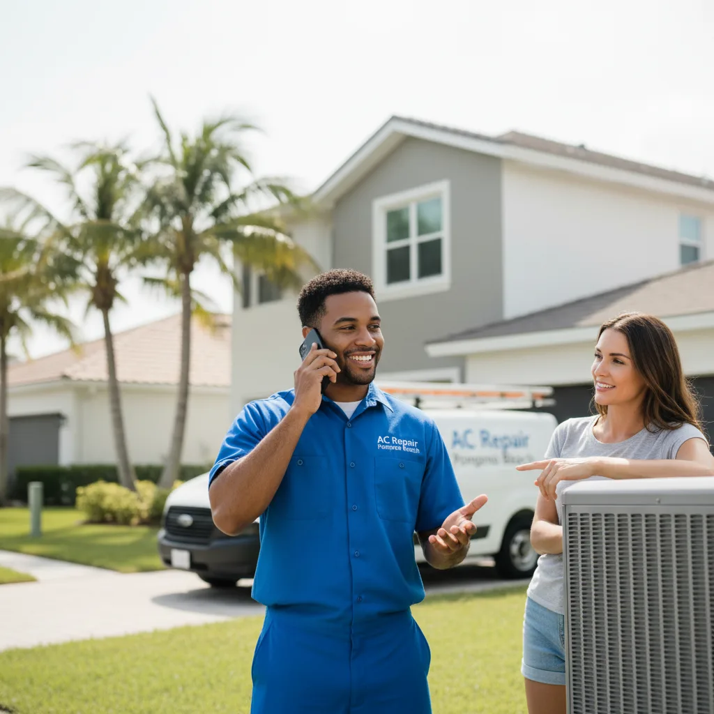 AC Repair Pompano Beach customer support in Duff